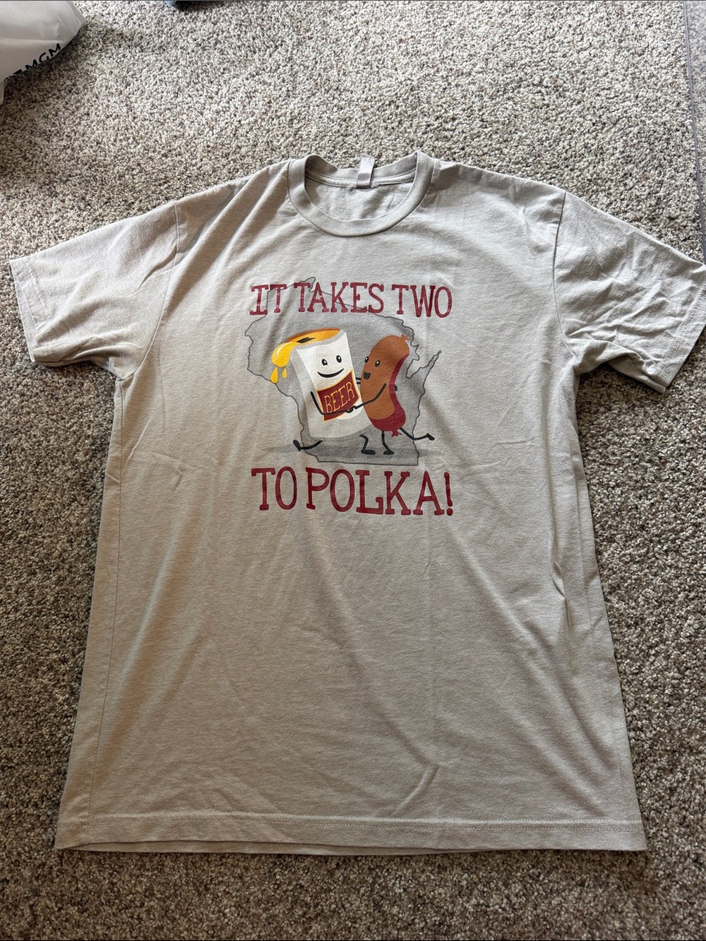 It takes two to Polka! Tee M